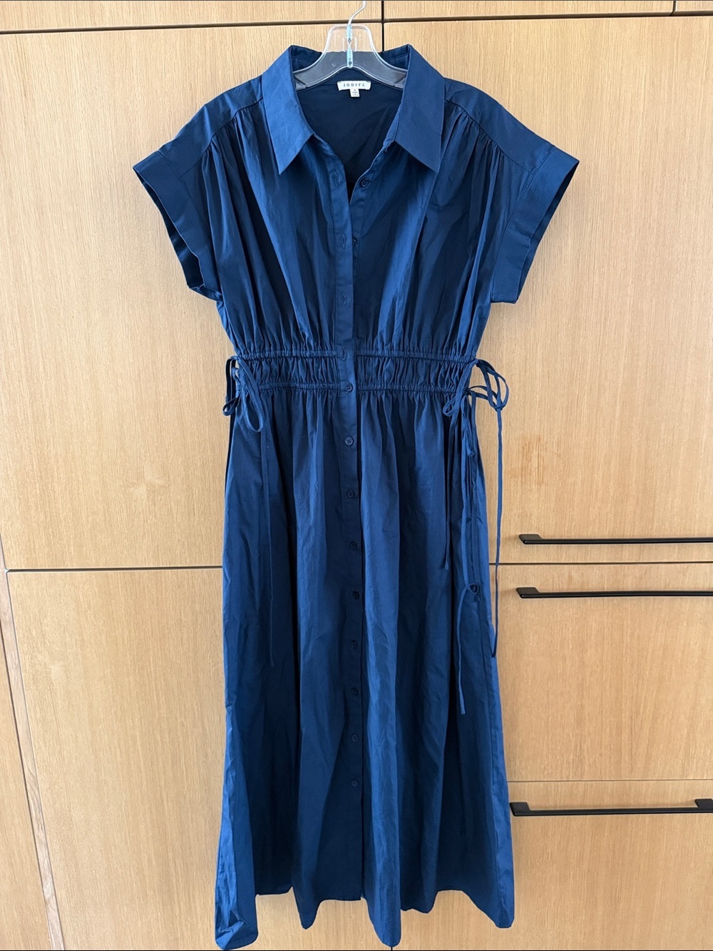 Jodifl Collard Navy Blue Dress women’s size Small